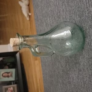 Antique bottle with cork